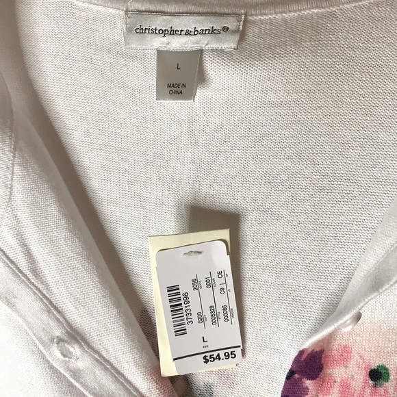 CHRISTOPHER & BANKS CARDIGAN - Picture 4 of 5